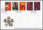 Liechtenstein, 486-94 FDC