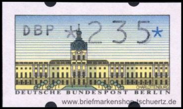 Berlin, ATM 1 / 235 oNr **