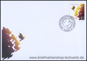 Litauen, 1034 FDC