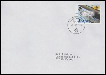 Aland, ATM 8 / 200 FDC