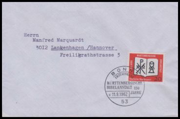 Bund, 382 FDC