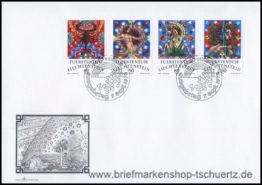 Liechtenstein, 713-16 FDC