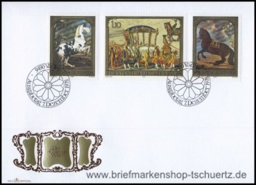 Liechtenstein, 717-19 FDC