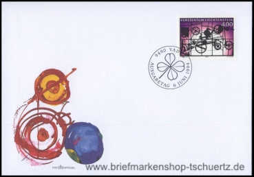 Liechtenstein, 1084 FDC