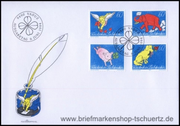 Liechtenstein, 1085-88 FDC