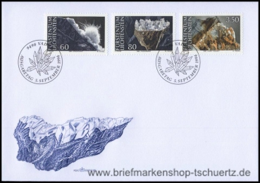 Liechtenstein, 1093-95 FDC