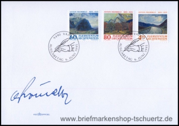 Liechtenstein, 1108-10 FDC