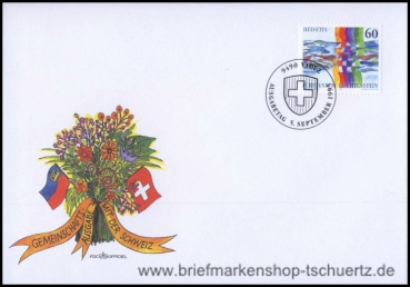 Liechtenstein, 1115 FDC I