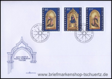 Liechtenstein, 1120-22 FDC