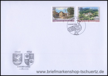 Liechtenstein, 1126-27 FDC