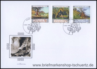 Liechtenstein, 1138-40 FDC