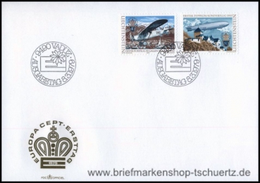 Liechtenstein, 723-24 FDC