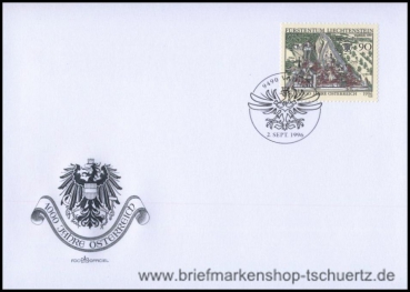 Liechtenstein, 1137 FDC