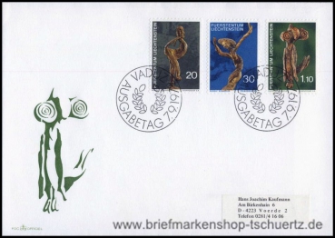 Liechtenstein, 567-69 FDC (A)