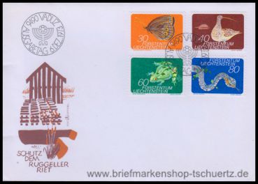 Liechtenstein, 591-94 FDC