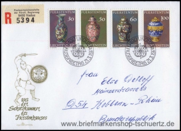 Liechtenstein, 602-05 FDC (A)