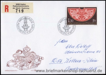 Liechtenstein, 634 FDC (A)