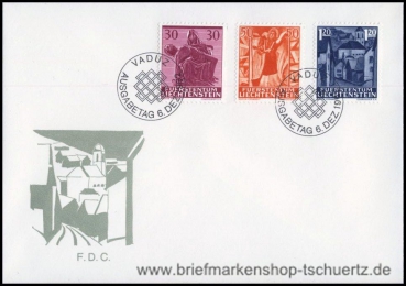 Liechtenstein, 424-26 FDC