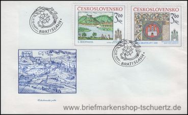 CSSR, 2418-19 FDC