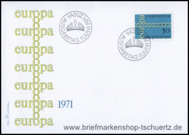 Liechtenstein, 545 FDC