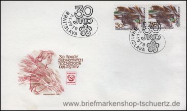 CSSR, 2487 FDC