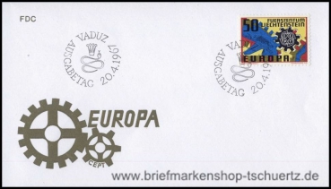 Liechtenstein, 474 FDC (A)