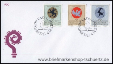 Liechtenstein, 514-16 FDC (A)