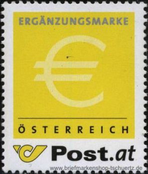 sterreich, Ergnzungsmarke 1 **