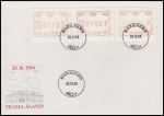 Aland, ATM 1 S1 FDC