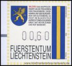Liechtenstein, ATM 6 / 0.60 **