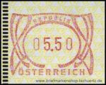 sterreich, ATM 3 / 5.50 **